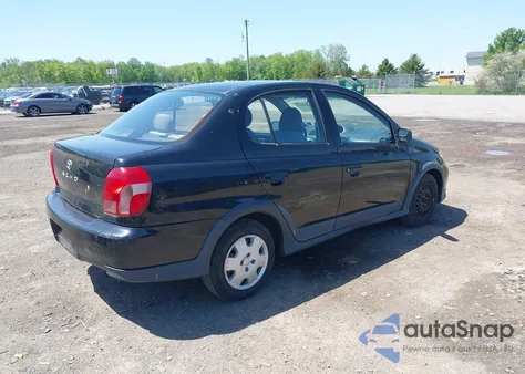 2000 Toyota Echo from USA, damaged, VIN JTDBT123XY5020929